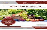 20th International Congress on Nutrition & Healthcare Nutrition & Health · 2018-11-08 · Nutrition & Healthcare SPEAKER ***For available SLOTS *** conferenceseries.com Conference