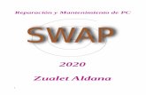 2020 Zualet Aldana - sgd.gugler.com.ar · Swap se denomina memoria o espacio de intercambio y se trata de una partición o un fichero de un disco rígido (disco duro) donde se almacenan