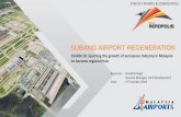 SUBANG AIRPORT REGENERATION - malaysia bciaerospace · PDF file 2020-03-03 · •Helicopter services •MRO •Training and Human Capital development Economic Generation MRO 1,198