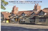 Sible Hedingham final - Braintree District · 19th Century 17 20th Century - ﬁrst half 18 20th Century - 1960’s and 70’s 19-21 21st Century Developments 22 Future Developments
