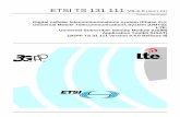 TS 131 111 - V9.4.0 - Digital cellular telecommunications system … · 2011-01-18 · 3GPP TS 31.111 version 9.4.0 Release 9 ETSI 2 ETSI TS 131 111 V9.4.0 (2011-01) Intellectual