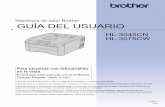 Impresora de color Brother GUÍA DEL USUARIOstatic.highspeedbackbone.net/pdf/Brother HL3045CN...HL-3045CN HL-3075CW Para usuarios con minusvalías en la vista Podrá leer este manual