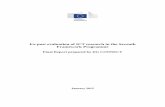 Ex-post evaluation of ICT research in the Seventh ...€¦ · receiving funding during FP7 ICT) and 30 stakeholders3, and processed final project reports to extract structured information
