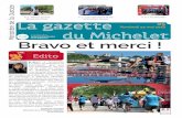 Vendredi 24 mai 2019 du Michelet - Justice / Portail · 3 La Gazette Indiscrète Une Marseillaise belge ! Vous l’avez entendu toute la semaine, il est enﬁ n dans la gazette !