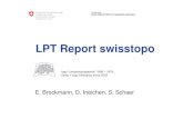 LPT Report swisstopo 2008 - EUREF Permanent Network · 2016-04-07 · 2007 (Bernese 5.0 + and ... Report swisstopo (LPT) Final ZTD check of all available solutions Example: GPS-week