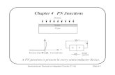 Chapter 4 PN Junctionsinst.eecs.berkeley.edu/~ee130/sp06/chp4.pdf · 2005-01-20 · Semiconductor Devices for Integrated Circuits (C. Hu) Slide 4-1 Chapter 4 PN Junctions A PN junction