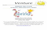 Venture - Hi Rise Ski Club Home - Hi Rise Ski Club · 2016-05-05 · Pub 91 (formerly Brindaliers) in Willoughby Hills very soon—please watch your email and visit the club website