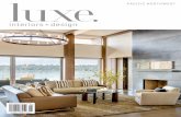 $ 9.95 a sandow publication luxe source · 2017-07-19 · Camerich chairs pull up to the dining table designed by Coleman. “It floats beneath the more expansive ceiling of the public