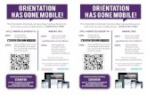 Orientation HAS GONE MOBILE! - University of Scranton · HAS GONE MOBILE! Title: Orientation Guidebook Instructions Created Date: 6/14/2016 10:43:10 AM ...