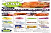 $35 purchase JENNIE-O GRADE A FROZEN TURKEY · niceland fresh icelandic arctic charr fillets per lb wild alaska sockeye salmon fillets fresh sea scallops 10-20ct. 14.99 per lb 19.99