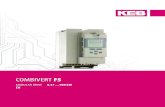 COMBIVERT F5 · 2020-03-24 · 2 COMBIVERT . F5. are frequency inverters and servo systems in the power range from 0.37 to 900 kW. They provide a modular program for the mechanical