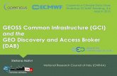 GEOSS Common Infrastructure (GCI) · 2015 04/03/2015 14 Copernicus Climate Change Service, ECMWF March 3-6, 2015 stefano.nativi@cnr.it Existinge -Infrastructure Services Data Server