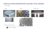 Column Tray and Packing Design - University of Oklahoma 1-2013/Column... · 2013-10-03 · ChE 4253 - Design I Packing Height: Number of equilibrium stages x HETP (Height Equivalent
