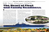 Morale, Welfare and Recreation NB San Diego MWR: The Heart ... · NB San Diego is continually in the process of improving and adding new facilities. One of the biggest projects recently
