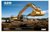 Product Brochure 320 Hydraulic Excavator, AEXQ2329-03€¦ · 320 HYDRAULIC EXCAVATOR 3 Excavators working in a medium-duty application, 1,000 hours/year 320F: ... Best of all, no