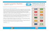 Message From The Commissioner HEALTHY CHICAGO PRIORITIES · DPH is well into the Healthy hicago 2.0 process to create a community health assessment and improvement plan. We are working
