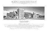 St. John's Episcopal Church · 2019-06-14 · St. John’s Episcopal Church A Parish of the Episcopal Diocese of East Tennessee Established 1905 Trinity Sunday June 16, 2019 Welcome,