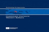 Sahara Investment Horizons: Western Balkans · 2018-08-05 · Sahara. Investment Horizons: Western Balkans, a study of foreign direct investment costs and conditions for two industrial
