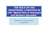 THE ROLE OF THE TRADITIONAL LIVESTOCK IN THE “Marine …€¦ · THE “Marine Park of Alonnisos and Northern Sporades” Research-Conservation-Integration. THE NATIONAL MARINE