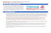 Trivia Night + Silent Auction...Search flyer designs on Canva or elsewhere online for inspiration. If you need help with branding/marketing, look for graphic designers or marketing