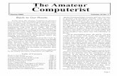 Back to Our Roots - Columbia Universityhauben/acn/ACn14-1.pdf · Back to Our Roots In this issue, the Amateur Computerist returns a bit to its roots. This newsletter grew out of the