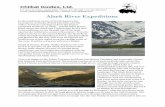 Chilkat Guides, Ltd.€¦ · river momentum at the convergence of the swift-moving Kuskowalsh River. This confluence is the beginning of the Alsek River. From here we meander our