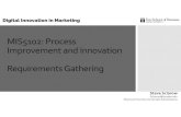 MIS5102: Process Improvement and Innovation Requirements ...digitalmarketing.temple.edu/mis5102sum2018/...Requirements Gathering: The Problem-Definition Process Establish the Need