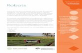 NATIONAL RURAL ISSUES Transformative Robots€¦ · Precision agriculture, autosteer and ... machines and robots to slice the carcase with high levels of speed and accuracy, maximising