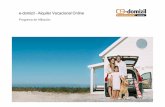 Programa de Afiliaciónimage.e-domizil.de/content/partner/es/Presentacion_afiliados.pdf · más de 350.000 Alojamientos de Vacaciones en más de 80 países amplia Oferta de Villas,