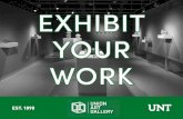ABOUT THE UNION ART GALLERY - Division of Student Affairs · 2/13/2018  · the Union Art Gallery (We have approximately. 8-9. shows per semester) Types of Exhibitions: Group Shows