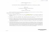 AMENDMENT NO. 1 Between Louisiana Military Department And ... · Deposit of LESSEE's first rental payment into any account of LESSOR does not constitute acceptance of this lease by