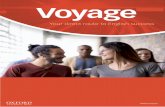 VVoyageoyage - Catálogo Oxford · 2019-08-07 · Eliz Leite, Brazil (B1 Piloter) “Easy to follow for both students and teachers. New teachers or teachers who are presented with