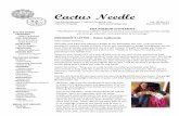 Cactus Needle - Tucson Chapter EGAtucsonega.org/wp-content/uploads/2017/12/2017-EGA... · February: EGA National Study Box Introduction to Color Theory: “Color andvalue exercises
