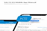 SALTO KS Mobile App Manual · 01. introduction 02-04. Terminology 05. Mobile app overview 06. Primary mobile app actions 07-08. Activating the iq 1.0 09. Walkthrough 09-10. Conﬁguring