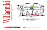Informe de diferencias, controversias y conflictos sociales€¦ · Para entender la corrupción en el Perú: aspectos históricos, políticos y socioculturales Conflictos sociales
