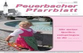 Peuerbacher Pfarrblatt · 2020-04-27 · Pfarramtliche Mitteilung an einen Haushalt - zugestellt durch Österreichische Post Peuerbacher Pfarrblatt Nr. 150 Sommer 2012..... Alle meine