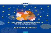 Jan Amos Comenius Prize for high quality teaching about the … · 2019-11-06 · Jan Amos Comenius Prize for high-quality teaching about the European Union 3 ... which is responsible