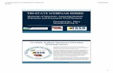 TRI-STATE WEBINAR SERIES 3 - Handouts.pdfTri-State Autsim Collaborative Webinar Series 1/20/2016 4 II. Individual Schedule • Definition: A visual/concrete method used to tell a student