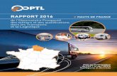 Rapport OPTL 2016 - Hauts-de-France...et de Transport routier sanitaire (173). Le Nord et le Pas de Calais regroupent plus spécifiquement les Prestataires logistiques (122) et les