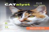 FALL 2019 CATTHEalyst - Tree House Humane Society · Evan Cole, and Elizabeth Wolfe—pounced on the opportunity, as Tree House Humane Society and Critical Mass share a passion for