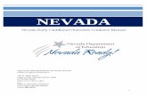 Nevada Early Childhood Outcomes Guidance Manual · Nevada Approved Assessment Tools 31 . Entering Early Childhood Assessment Data into NV SEARS 33 . Entering Exit Scores into NV SEARS