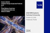 2018 IBM Systems Technical University€¦ · Container Pricing: So easy even Frank can do it! — Cheryl Watson, Frank Kyne cheryl@watsonwalker.com Watson & Walker. Please note IBM's