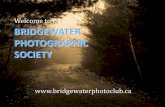 Welcome to the BRIDGEWATER PHOTOGRAPHIC SOCIETY · Composition 101 The rule of thirds is a “safe bet” for an esthetically pleasing composition Centrally-placed subjects can be