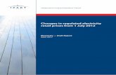 Draft Report - Changes in regulated electricity retail ...€¦ · April 2012. C r E A hang etail p lectricity April 2012 es in rices — Draft regula from Report ted e 1 July lectri