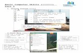 Basic Computer Skills - Amazon Web Services.… · Web viewBasic Computer Skills (基本电脑技巧) Part 1 Getting Started (新手开始) 您也可以按 Vista 的开始键，打开选单来寻找以及开启程式。The