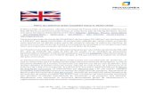 Perfil logístico de Reino Unido · perfil de logÍstica desde colombia hacia el reino unido El Reino Unido, se encuentra ubicado al noroeste de Francia entre el Océano Atlántico