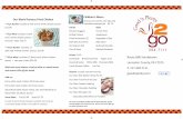 Children’s Menu Our World Famous Fried Chicken...Our World Famous Fried Chicken **8 pc Bucket includes 6 dark and 2 white chicken pieces $11.00 **8 pc Meal includes 6 dark and 2