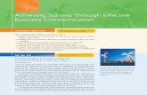 1 Achieving Success Through Effective Business Communicationcatalogue.pearsoned.ca/assets/hip/ca/hip_ca... · Explain why effective communication is important to your success in today’s