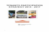 TENANTS PARTICIPATION STRATEGY 2014 2017 · 2020-07-30 · register of tenants groups (RTO’s) meeting the criteria for registration. The 2001 Act also introduced a right for tenants