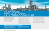 FILTRATION APPLICATIONS IN HYDROCRACKING 2020-01-18¢  Hydrocracking is a refining process that converts
